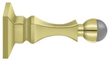 Deltana BDH35U3 polished brass baseboard door stop