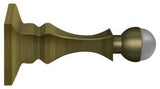 Deltana BDH35U5 antique brass baseboard door stop