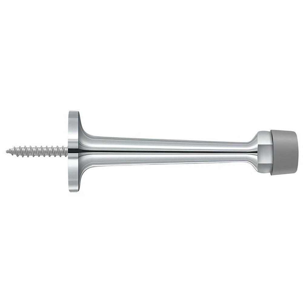 Deltana BDS30U26 polished chrome baseboard door stop