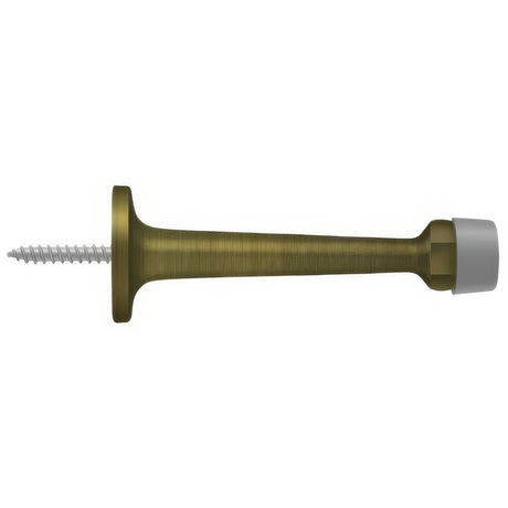 Deltana BDS30U5 antique brass baseboard door stop
