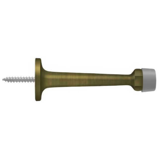 Deltana BDS30U5 antique brass baseboard door stop