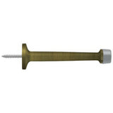 Deltana BDS425U5 antique brass baseboard door stop