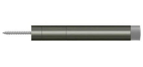 Deltana BDS450U15A antique nickel baseboard door stop