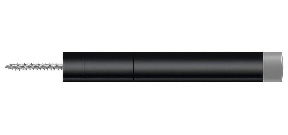 Deltana BDS450U19 paint black baseboard door stop