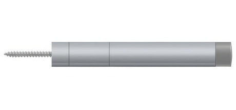 Deltana BDS450U26D satin chrome baseboard door stop
