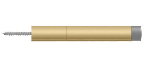 Deltana BDS450U4 brushed brass baseboard door stop