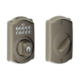 Schlage BE365CAM620 antique pewter keypad electronic deadbolt