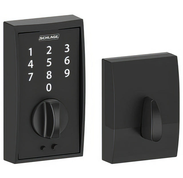 Schlage BE375CEN622 BE/FE Series, Century, Electronic Security touchscreen deadbolt, additional view