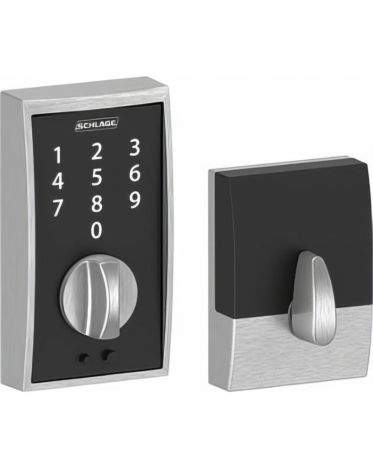 Schlage BE375CEN626 BE/FE Series, Century, Electronic Security touchscreen deadbolt, additional view