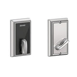 Schlage BE467FADD625 bright chrome touchscreen deadbolt