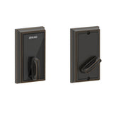 Schlage BE467FADD716 aged bronze touchscreen deadbolt