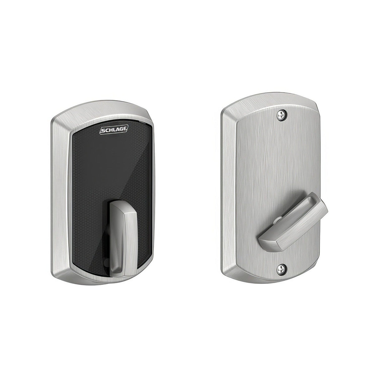 Schlage BE467FGRW626 satin chrome touchscreen deadbolt