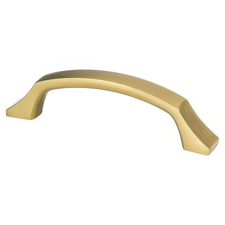 Berenson 1210-1MDB-P Century Edge 3-3/4" Center to Center Handle Cabinet Pull Modern Brushed Gold