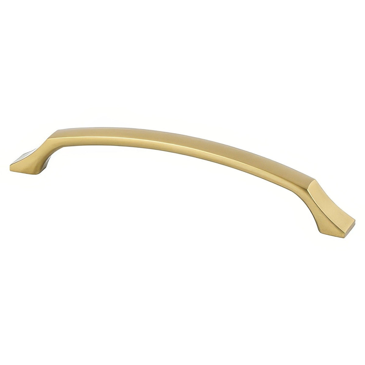 Berenson 1222-1MDB-P Century Edge 6-5/16" Center to Center Handle Cabinet Pull Modern Brushed Gold