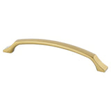 Berenson 1222-1MDB-P Century Edge 6-5/16" Center to Center Handle Cabinet Pull Modern Brushed Gold
