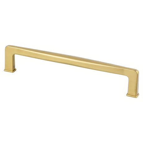 Berenson 1258-1MDB-P Subtle Surge 6-5/16" Center to Center Handle Cabinet Pull Modern Brushed Gold