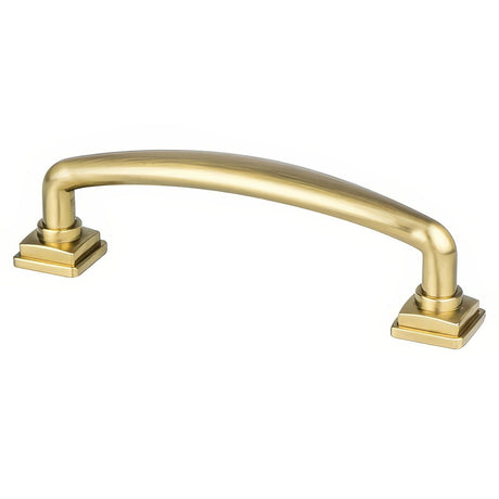 Berenson 1282-1MDB-P Tailored Traditional 3-3/4" Center to Center Cabinet Pull Modern Brushed Gold