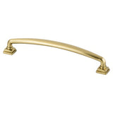 Berenson 1294-1MDB-P Tailored Traditional 6-5/16" Center to Center Cabinet Pull Modern Brushed Gold