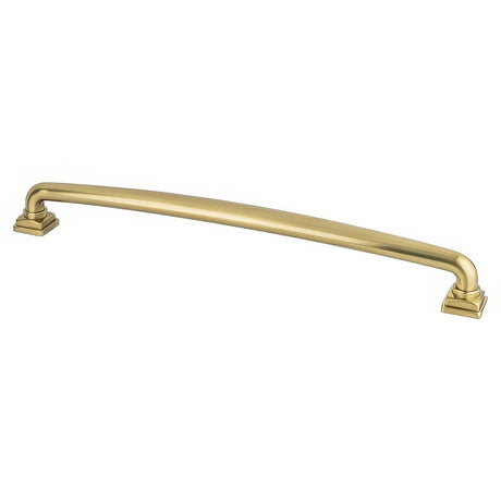 Berenson 1306-1MDB-P Tailored Traditional 12" Center to Center Cabinet Pull / Appliance Pull Modern Brushed Gold