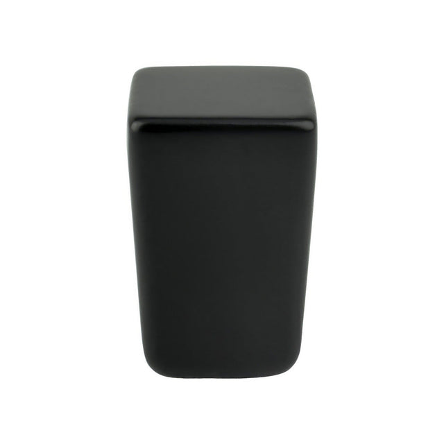 Berenson 1344-1055-C Mini 19/32" Small Square Cabinet Knob Black