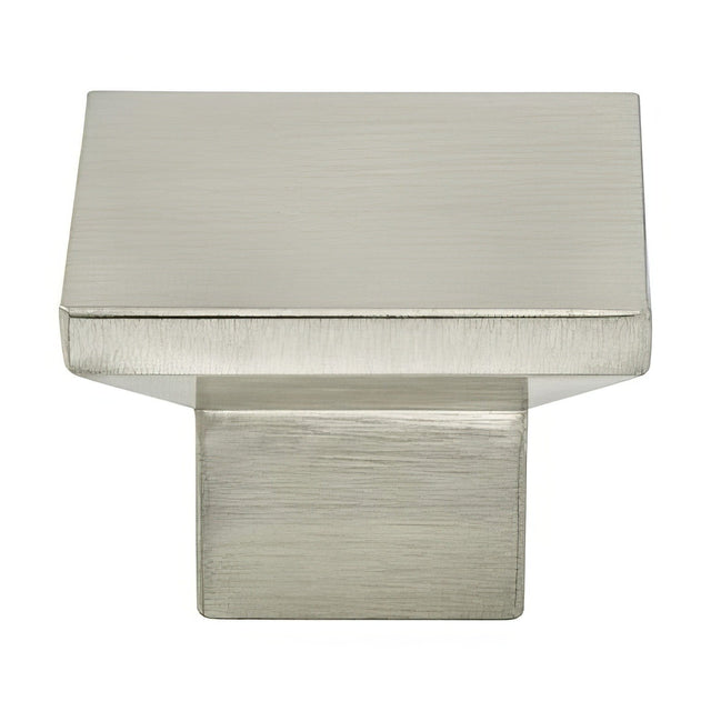 Berenson 2095-4BPN-P Elevate 1-9/16" Square Cabinet Knob Brushed Nickel