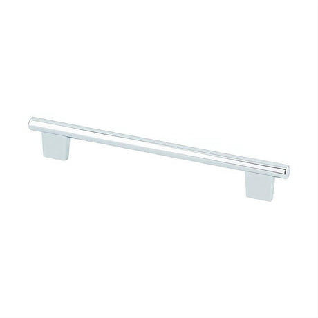 Berenson 2961-126-C Euroline 192mm Center to Center Rounded Pull Polished Chrome