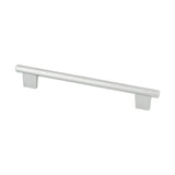 Berenson 2971-1ALU-C Euroline 192mm Center to Center Rounded Pull Aluminum