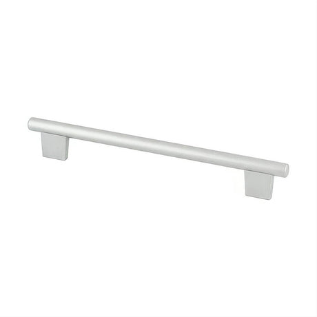 Berenson 2971-1ALU-C Euroline 192mm Center to Center Rounded Pull Aluminum