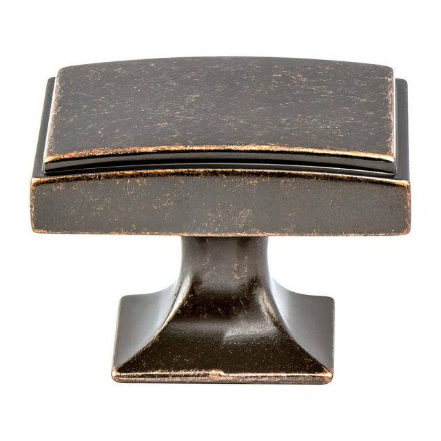 Berenson 4085-1WVB-P Hearthstone 1-9/16" Rectangular Cabinet Knob Weathered Verona Bronze