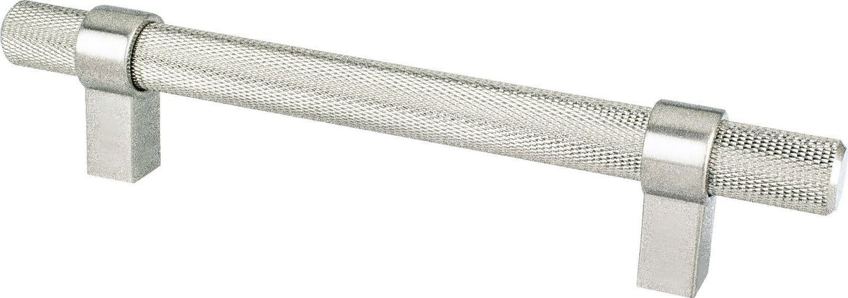 Berenson 5026-4BPN-P Radial Reign 128mm Center to Center Square Cabinet Pull Brushed Nickel