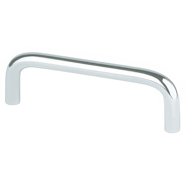 Berenson 6142-226-P Zurich Steel Wire Pull 3-1/2" Center to Center Polished Chrome