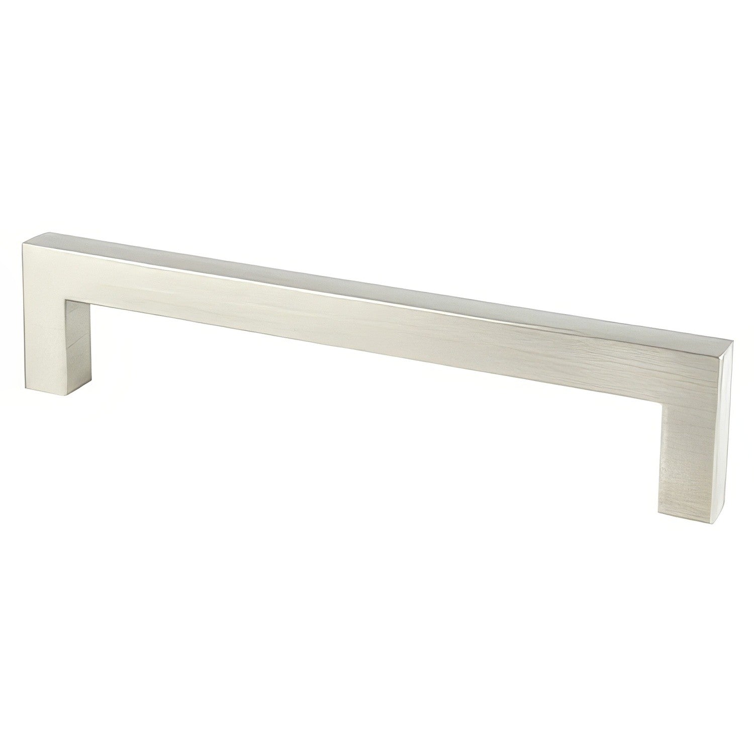 Berenson 9012-4BPN-P Contemporary Advantage One 5-1/16" CC Square Pull Brushed Nickel