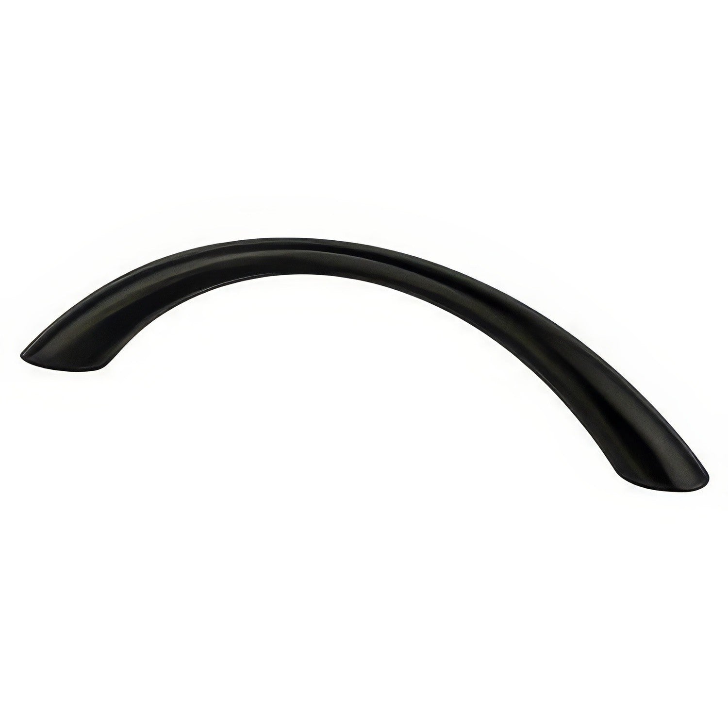 Berenson 9420-4055-P Advantage Plus Contemporary Four 96mm Center to Center Tapered Arch Cabinet Pull Matte Black