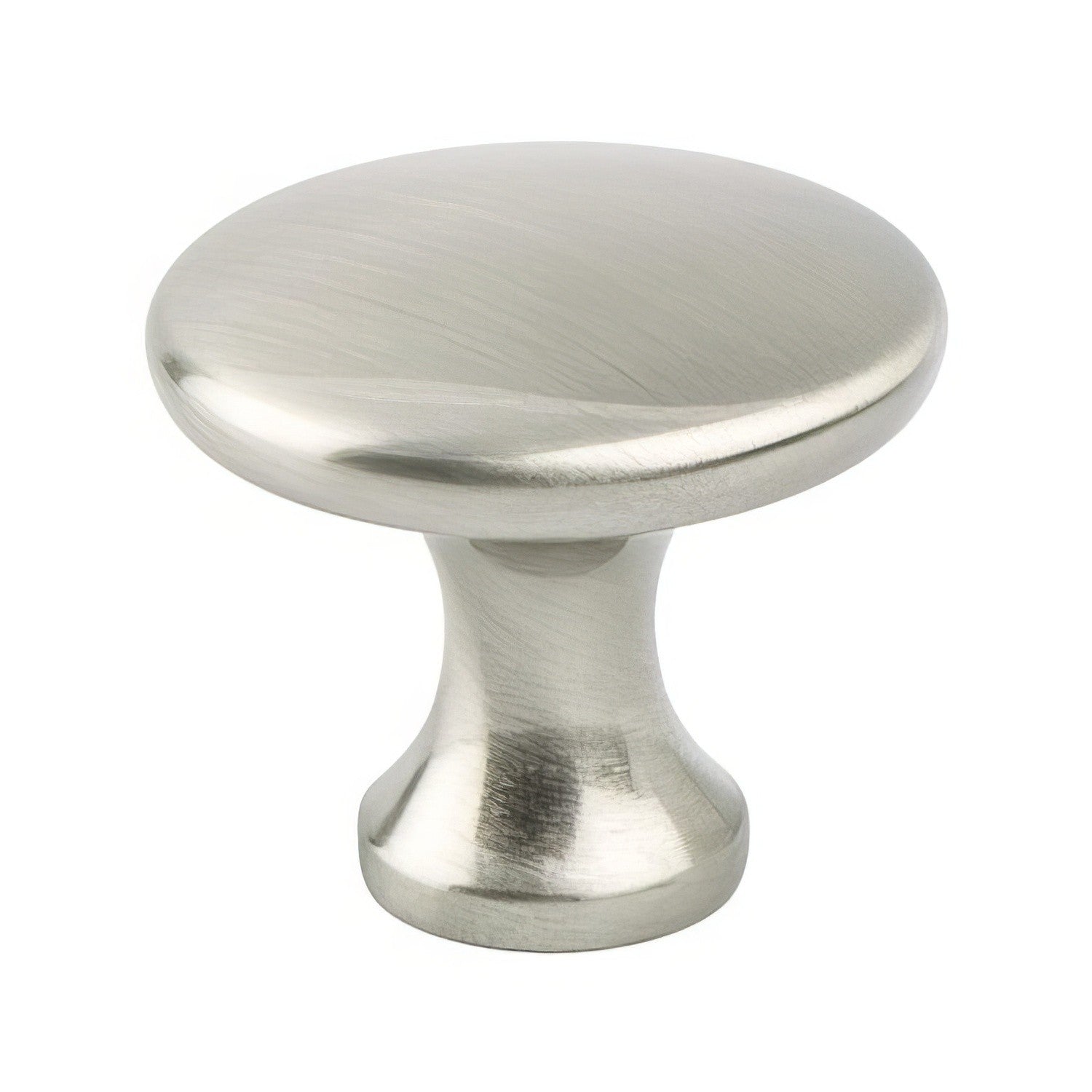 Berenson 9429-1BPN-P Advantage Plus Contemporary Five Narrow 1-1/8" Diameter Round Cabinet Knob Brushed Nickel
