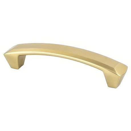 Berenson 9814-1MDB-P Laura 3-3/4" Center to Center Handle Cabinet Pull Modern Brushed Gold