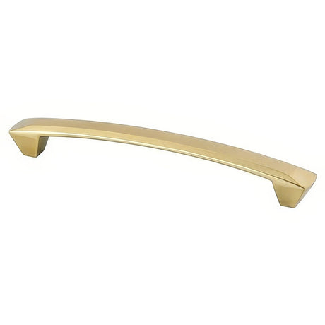 Berenson 9816-1MDB-P Laura 6-5/16" Center to Center Handle Cabinet Pull Modern Brushed Gold
