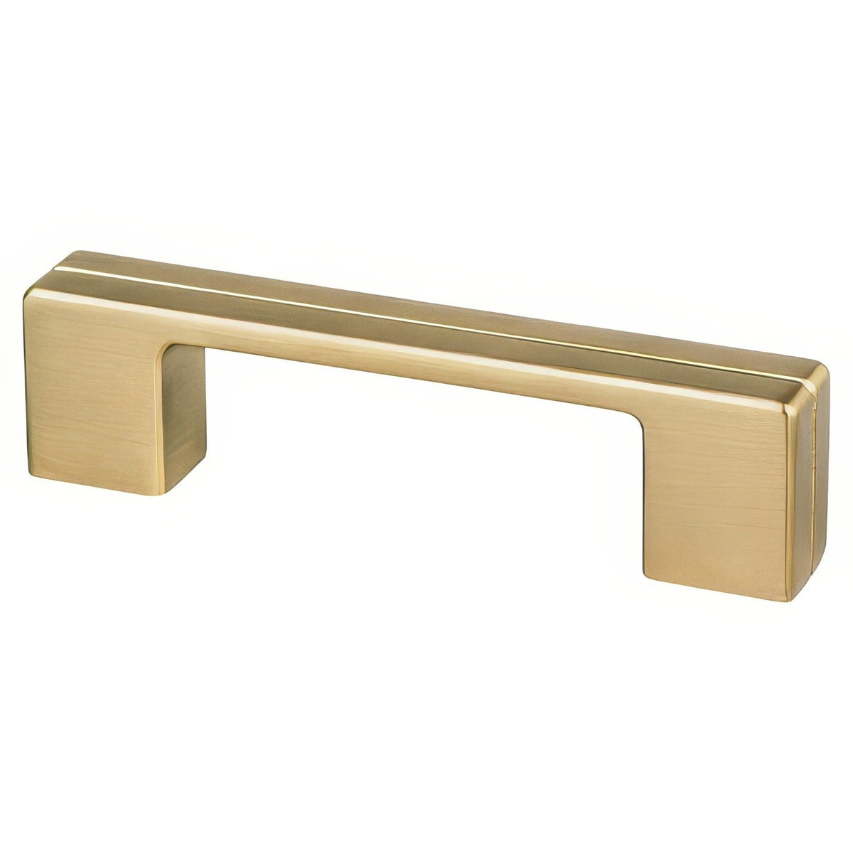 Berenson 9976-1MDB-P Skyline 3" Center to Center Handle Cabinet Pull Modern Brushed Gold