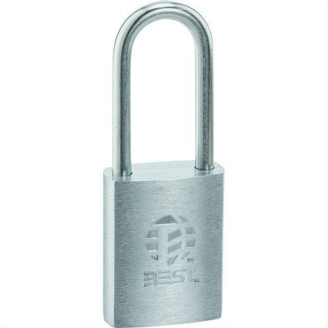 Best Access 11B772L Brass 1/4" Diameter Padlock 7 Pin 2" Shackle
