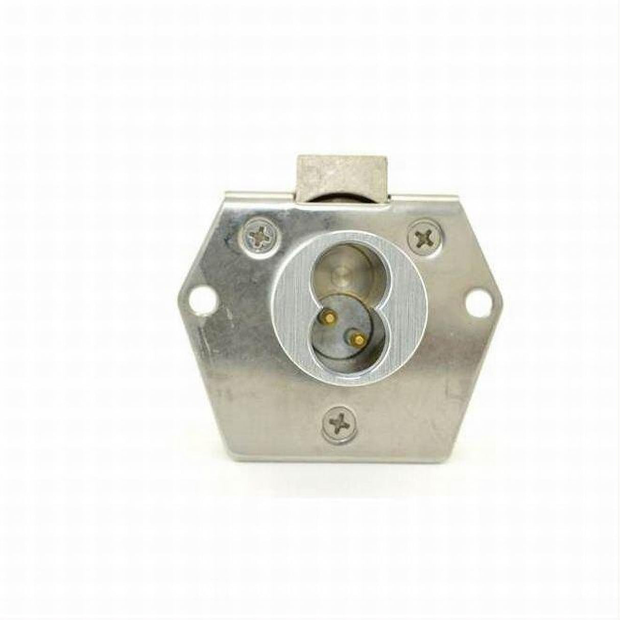 Best Access 5L7RL2626 5L Series 7 Pin Rim Latchbolt Vertical Cabinet Lock Satin Chrome