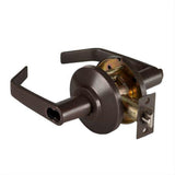 Best Access 7KC37AB15DS3613 7KC37 7K Series 2-3/4" Backset 7 Pin Entry 15 Lever and D Rose ANSI Strike Less Core Oil Rubbed Bronze