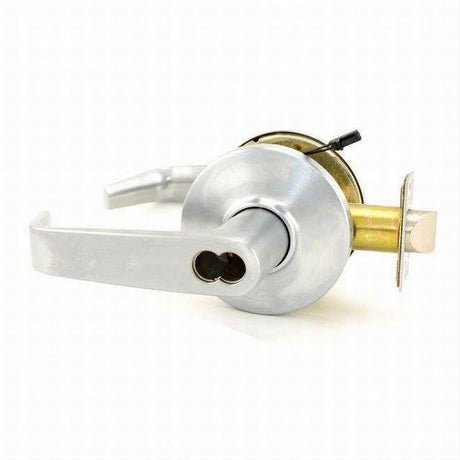 Best Access 9KW37DEU15DS3626C 9KW Electromechanical Lock 2-3/4" Backset 7 Pin Storeroom Satin Chrome