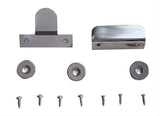 Better Home Products 134SN 134 Magnetic Catch with Two Brackets Satin Nickel