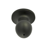Better Home Products 21244BLK Miraloma Privacy Door Knob Matte Black