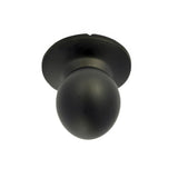 Better Home Products 21344BLK Miraloma Dummy Door Knob Matte Black