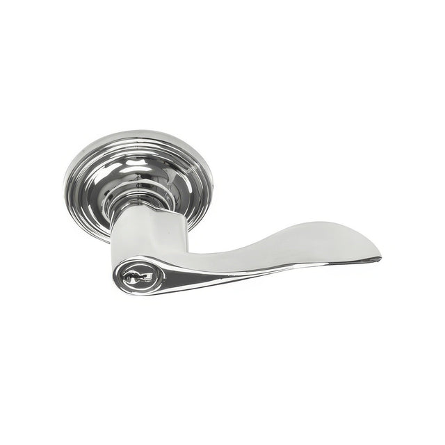 Better Home Products 33588CH Beuna Vista Keyed Entry Door Lever Chrome