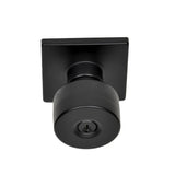 Better Home Products 44544BLK Union Square Keyed Entry Door Knob Matte Black