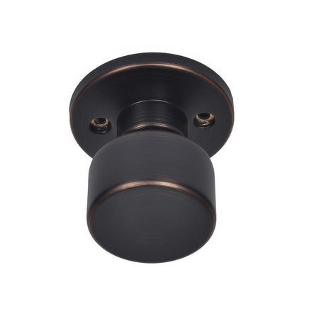 Better Home Products 47311DB Mission Bell Dummy Door Knob Dark Bronze
