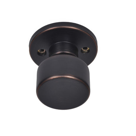Better Home Products 47911DB Mission Bell Handleset Trim Knob Dark Bronze