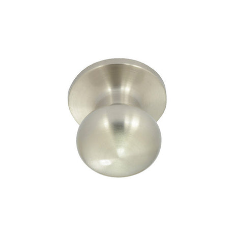 Better Home Products 52115SN Noe Valley Mushroom Passage Door Knob - Satin Nickel