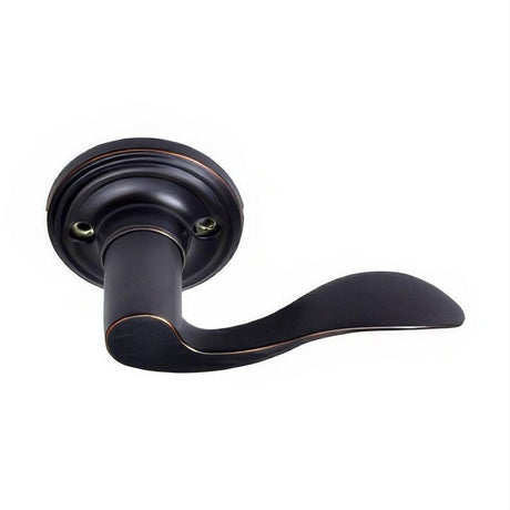Better Home Products 53311DBLT Beuna Vista Left Handed Dummy Door Lever Dark Bronze